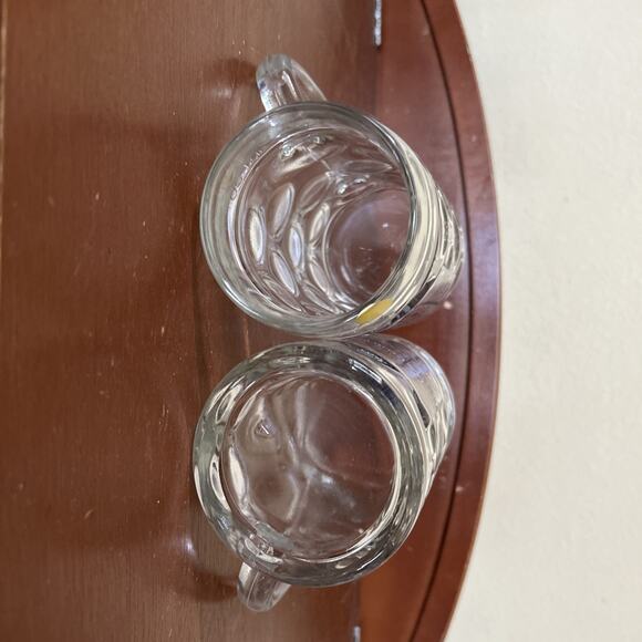 2 New LOWENBRAU ORIGINAL DIMPLED GLASS BEER STEIN (6.5”) Germany 0.5L - Picture 5 of 7